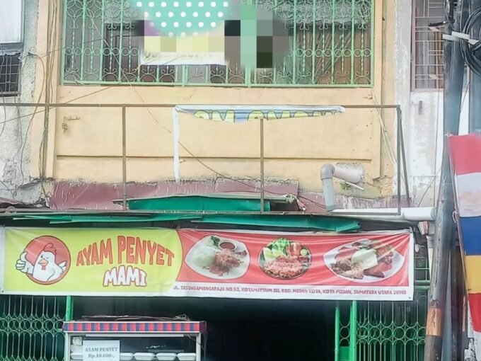 Ruko jalan Sisingamaraja